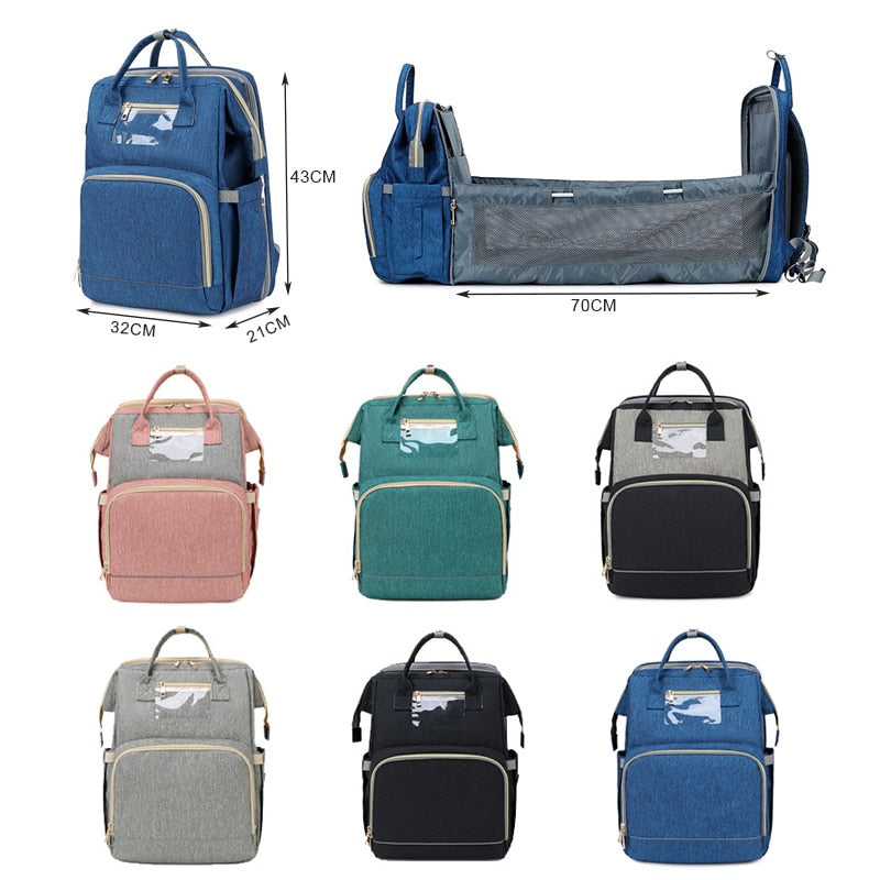 Anywhere Diaper Backpack Multi Bed