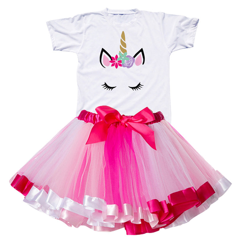 Magical Unicorn Skirt Set